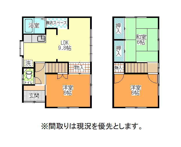 元木1丁目貸家　